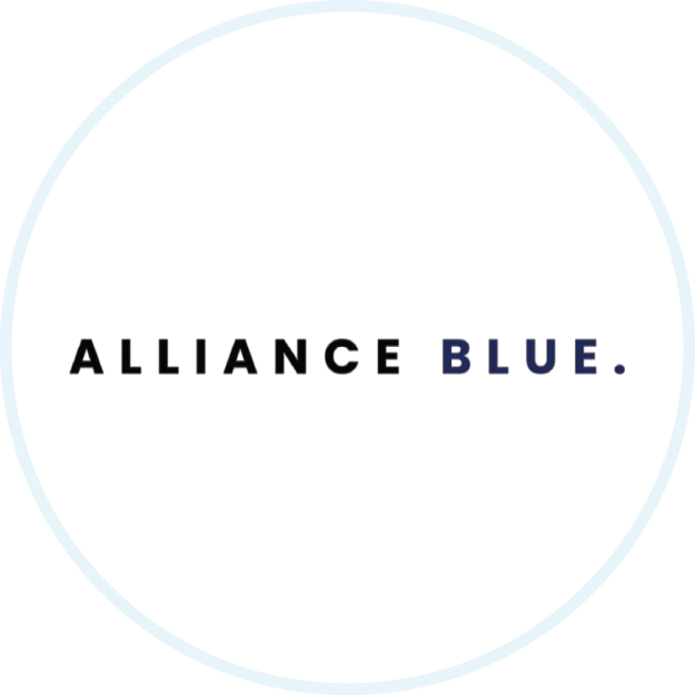 Big I Alliance Blue icon.