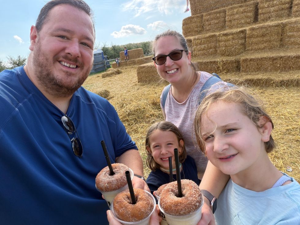Allison Just and her family.