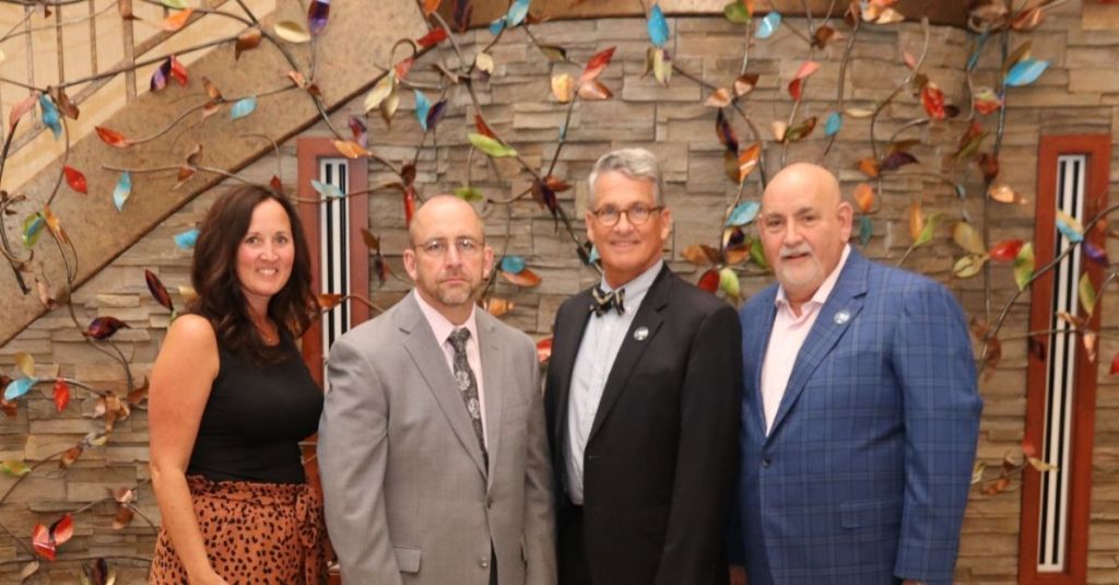 Kelly Gonyo, David Bodenstein, Ted Walsh Jr, and Ron Brunell