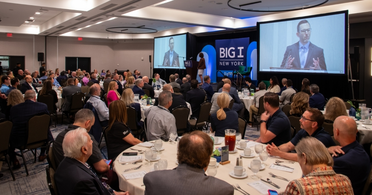 Attendees sitting at the luncheon during Go Big 2025