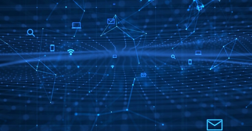 Digital realm illustration