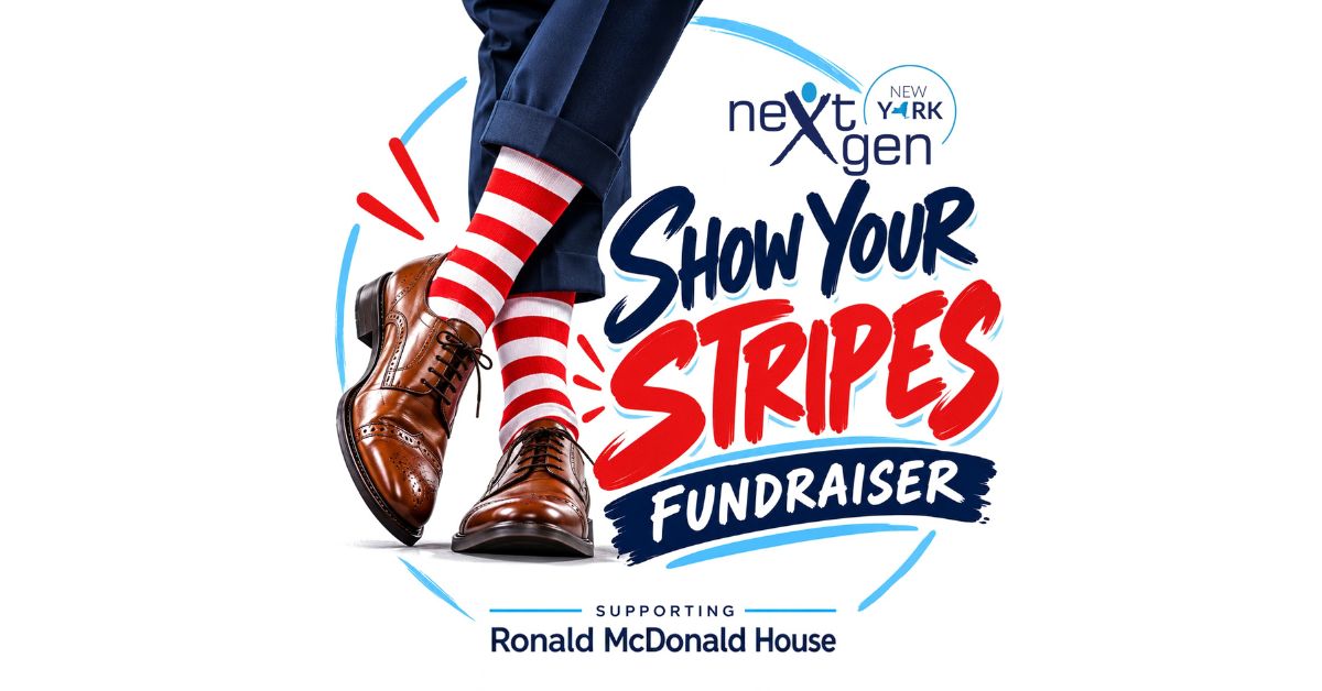 NextGen NY Show Your Stripes Fundraiser running through the month of October 2026.