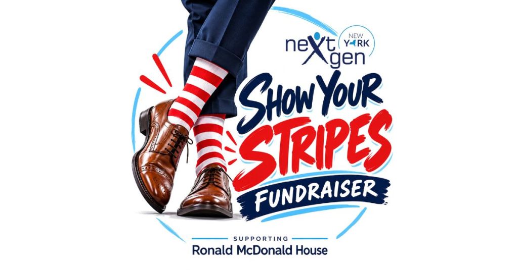 NextGen NY Show Your Stripes Fundraiser running through the month of October 2026.