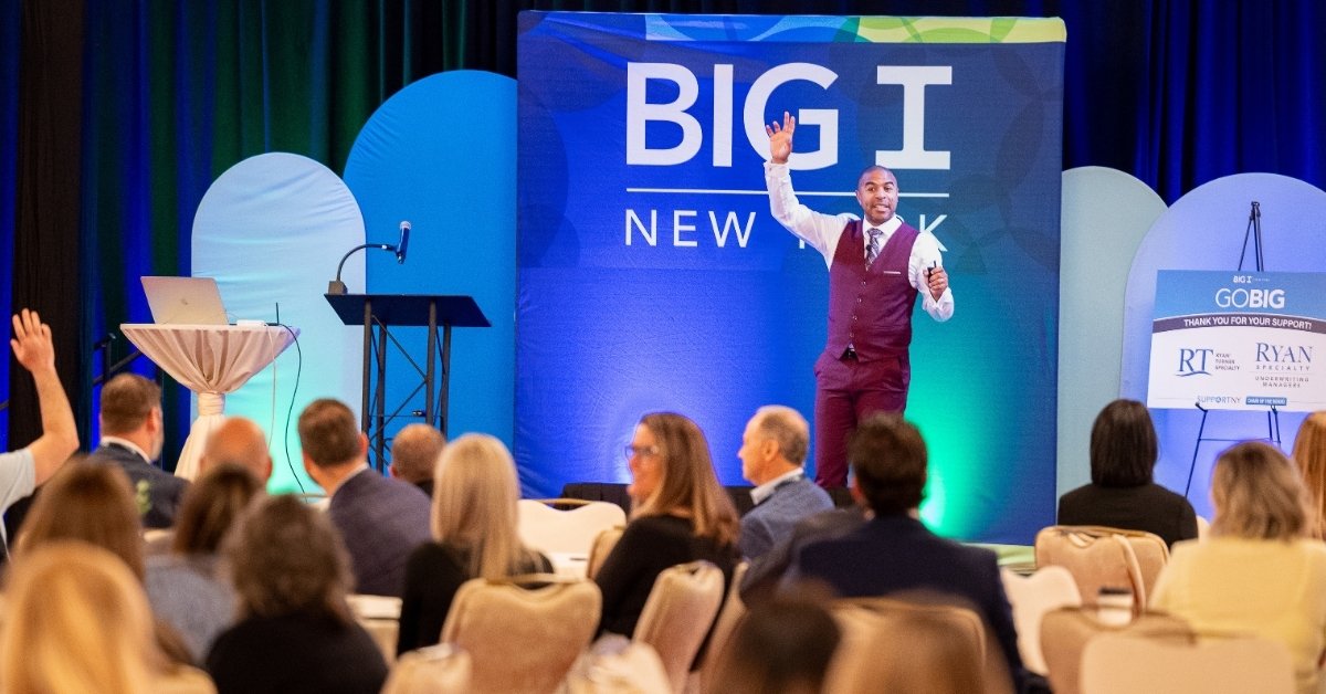 Eric M. Bailey speaking during his session during Go Big 2026.