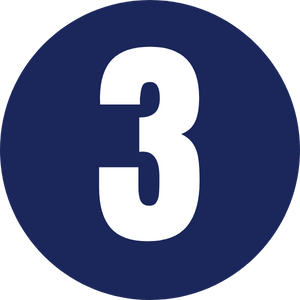 Number 3 icon