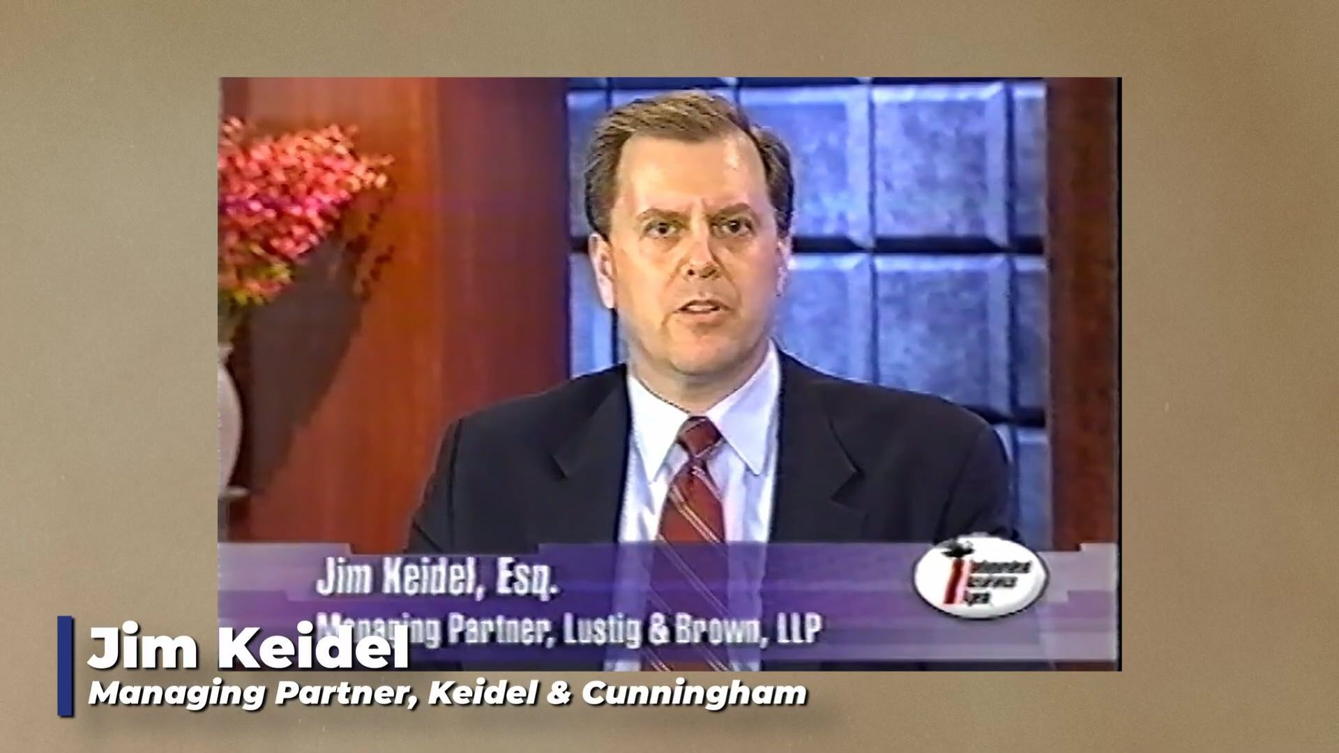 Screenshot from E&O seminar archive with Jim Keidel, Managing Partner at Keidel & Cunningham