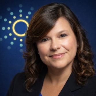 Headshot of April Ballestero.