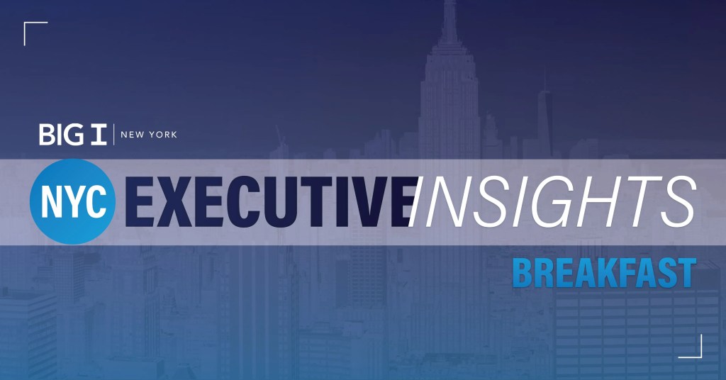 NYC Executive Insights Breakfast banner