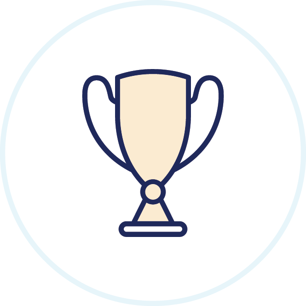 Trophy icon.
