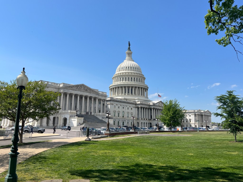 The green in front of the D.C. Capitol Building taken for Big 'I' National Legislative Conference