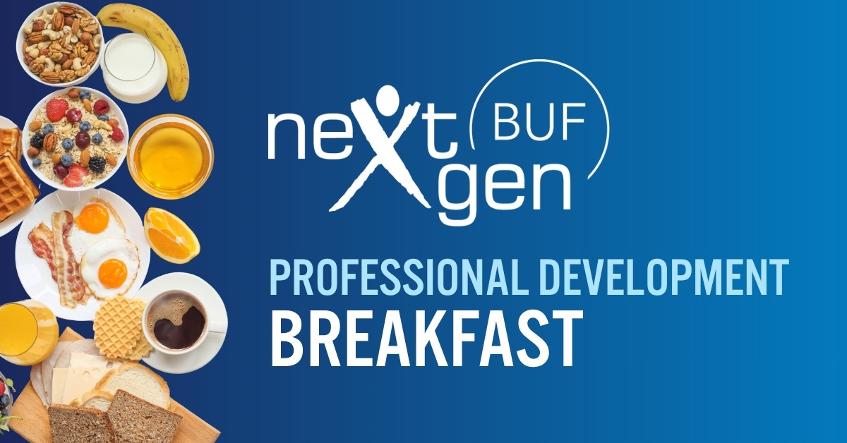 NextGen BUF Professional Development Breakfast.