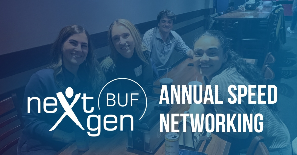 NextGen BUF Annual Speed Networking.