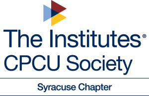 The Institutes CPCU Society Syracuse Chapter logo.